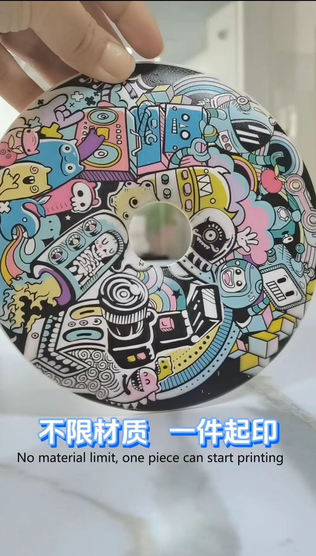 Do you like the effect of UV printing on handicrafts?